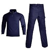 Multi-poches tactiques : vêtements tactiques pour homme, deux poches avant inclinées avec côtés renforcés, deux grandes poches arrière avec une petite poche intérieure, deux grandes poches à rabat pour transporter tout votre équipement essentiel, deux poches avec fermeture éclair. Ce pantalon de construction pour homme a une coupe extrêmement profonde qui est non seulement pratique mais aussi élégante.