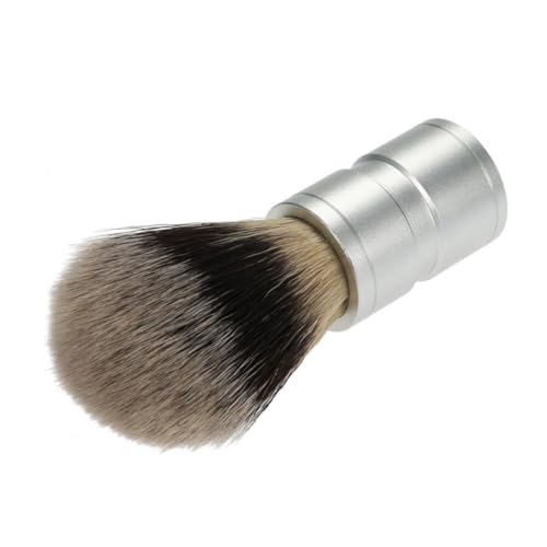 HAPINARY Nylon Brush for Men Beard Mustache Goatee Whiskers Shaving Brush Fine Hair Lather