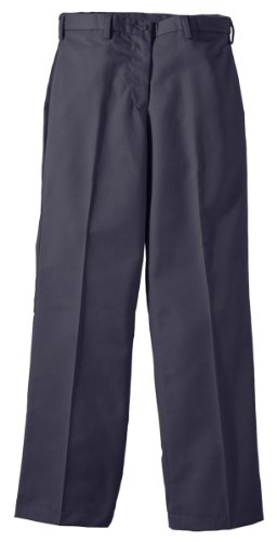Ed Garments Women's Easy Fit Flat Front Chino Pant, Navy, 20W UL4