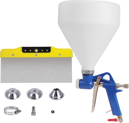 Drywall Texture Sprayer with Nozzles and Putty Knife