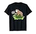 Sloth Riding A Turtle T-Shirt Sloth Racing Team Tee Gift
