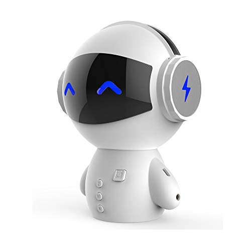 Preisvergleich Produktbild Bluetooth-Lautsprecher, Subwoofer, Modetrend, Roboterlautsprecher, Intelligenter Multifunktionslautsprecher, 3D-Surround-GeräUschreduzierung, Tragbares USB-LadegeräT, Intelligente KompatibilitäT