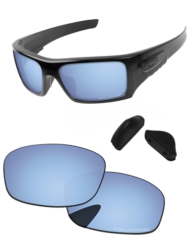 Image of Replacement Lenses & Nosepads for Oakley Si Ballistic Det Cord OO9253 61mm - Precision Fit, UV & Impact Resistant