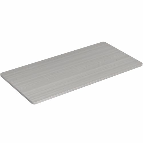 VIVO Dark Gray 60 x 24 inch Universal Solid One-Piece Table Top for Standard and Sit to Stand Height Adjustable Home and Office Desk Frames, DESK-TOP60G