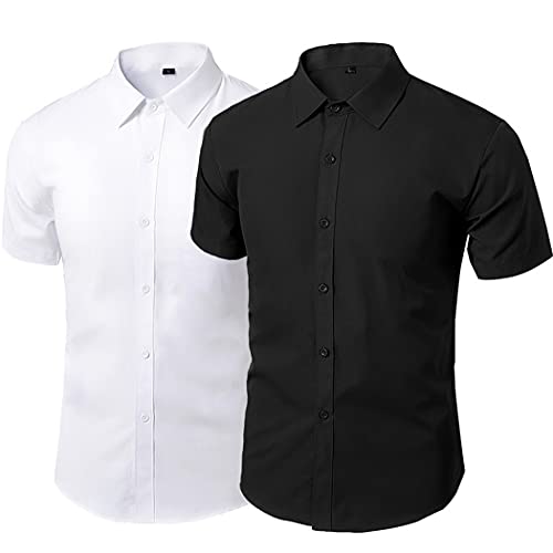 Chemise homme sans repassage blanche coupe ajustée