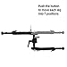 Tactical Wide Stance Rifle Bipod Pan & Cant with Quick Detach Fits Picatinny