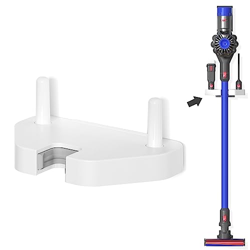 Consejos y comparativas para Comprar Aspirador dyson v6 - solo los mejores. 33 Soporte universal para montaje en pared al aspiradora adecuado para aspiradora Dyson V6 V7 V8 y otras marcas, 1.25-1.75 pulgadas (blanco)