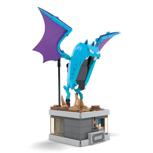 MEGA Pokémon Building Toys Set Mini Motion Golbat with 313 Pieces, Wing Flapping Motion, 5 Inches Tall, for Adult Collectors image 4