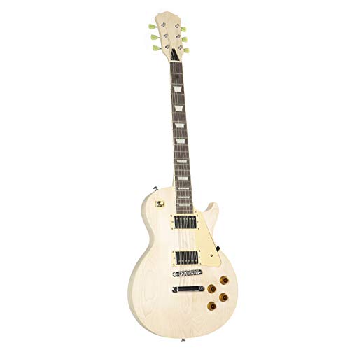 J & D DIY Kit Singlecut – Guitare Électrique à Coupe Simple - Les Beatles, Paul McCartney, John Lennon, RIngo Starr, George Harrison J & D DIY Kit Singlecut - Guitare Électrique à Coupe Simple