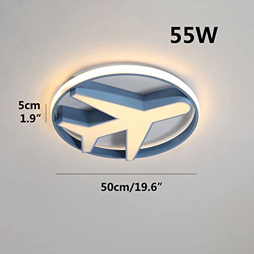 Plafonnier cercle LED dimmable et sans scintillement pour un confort visuel optimal - 3