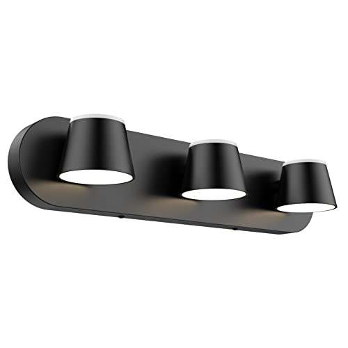 70% Off Discount URSOLA 3 Light Bathroom Vanity Light LED Black Bathroom Light Fixtures Up and Down Rotatable Dimmable 20 inch Bathroom Lighting 70% Off Discount URSOLA 3 Light Bathroom Vanity Light LED Black Bathroom Light Fixtures Up and Down Rotatable Dimmable 20 inch Bathroom Lighting