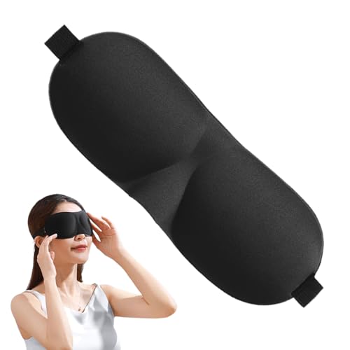 Máscara para dormir | Máscara de Noche 3D,Máscara De Ojos Portátil Sin Presión Para Meditación Siesta Spa Vuelo Dormitorio Camping
