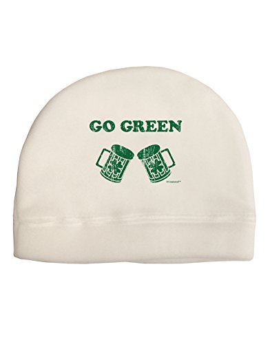 TOOLOUD Go Green - St. Patrick's Day Green Beer Child Fleece Beanie Cap Hat