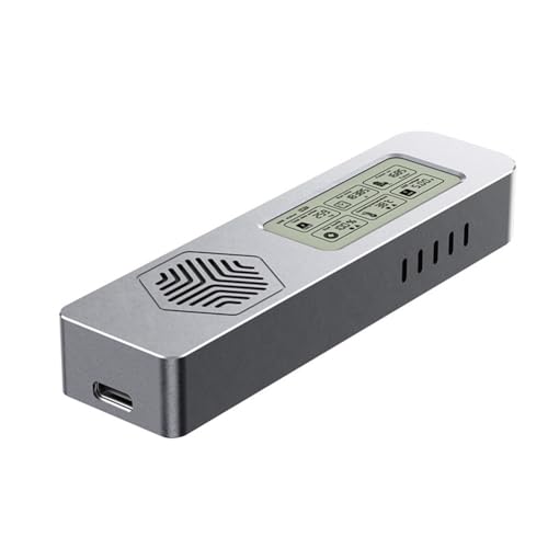 Case para disco M.2 NVME SSD con detección de salud digital miniatura 1