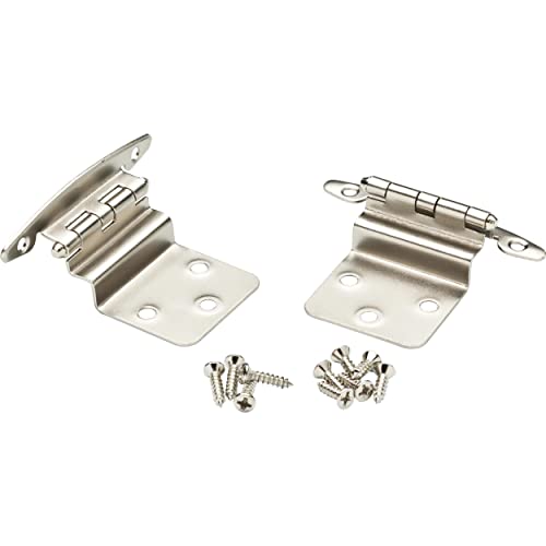Liberty Hardware H00930C-Sn-O Liberty Inset Hinge, 3/8 Inch, Satin Nickel #TOP2