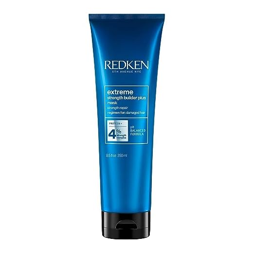 Redken | Mascarilla Reparadora con Proteínas para Cabello Dañado, Extreme Strength builder plus, Formato 250 ml