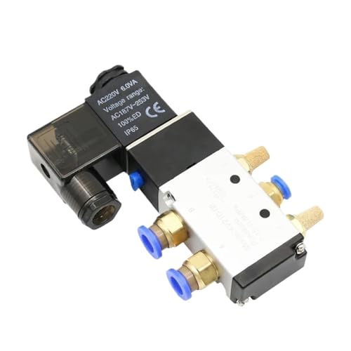 Électrovanne pneumatique 4V210-08 pour stopper les fuites d'air et chutes de pression