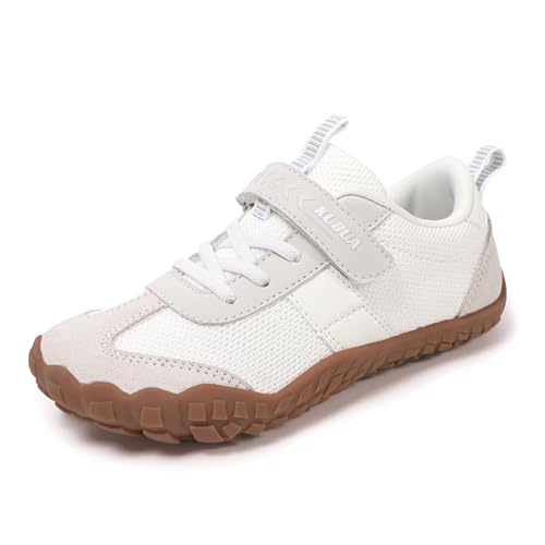 KUBUA Boys Girls Sneakers Kids Barefoot Shoes Comfort Anti-Slip Walking Shoes for Indoor Outdoor Toddler Little Big Kid2