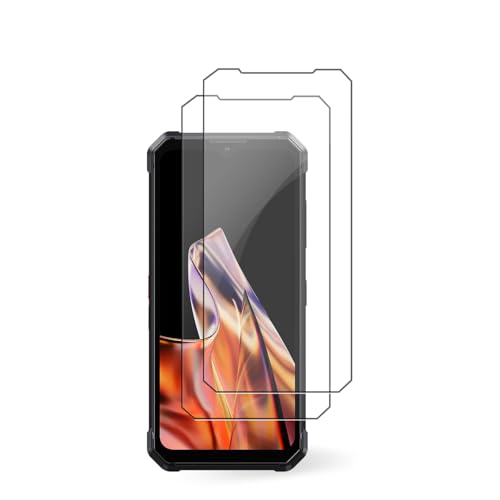 【KONXISA】For FOSSiBOT F106 Pro フィルム(2枚セット) FOSSiBOT F106 Pro スマホ 対応 ガラスフィルム スマホ液晶ガラスフィルム 日本旭硝子素材 高透過率 9H硬度 耐衝撃 指紋防止 撥水 撥油 自動吸着 液