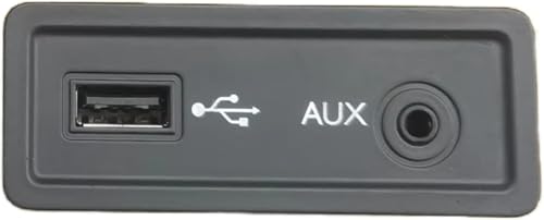 compatibleAdaptador de Interfaz para Kadjar, Koleos y Talisman X47 280237550R. Adaptador de Interfaz para automóvil. Enchufe USB Auxiliar. Accesorios de Repuesto.