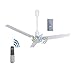 Suinga Ventilateur de plafond sans lumière 90 cm Puissance 60 W. Télécommande