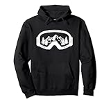 Ski Snowboard Skiing Goggles Snow Wintersport Skiing Pullover Hoodie