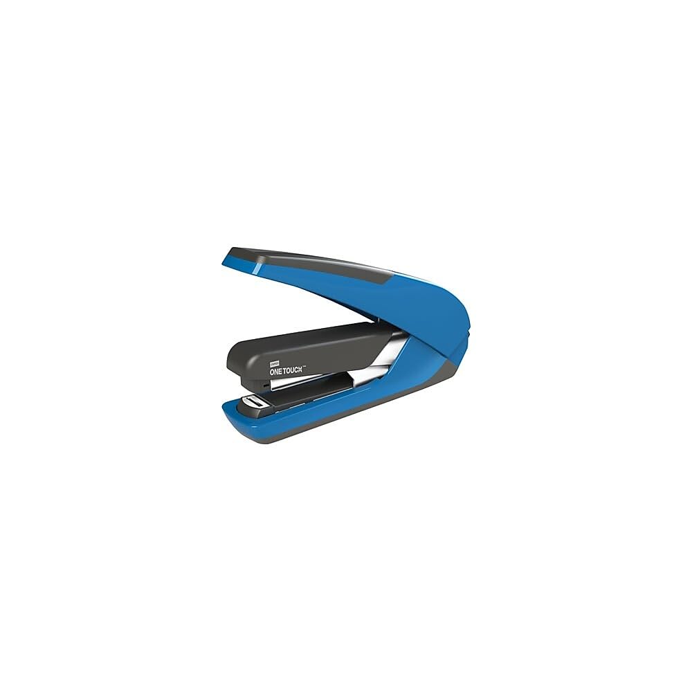 Staples One-Touch Plus Desktop Flat Stack Full Strip Stapler - 30 Sheet Capacity - Assorted Colours