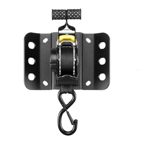 Dpofirs Sangle D'arrimage à Cliquet Auto-rétractable, Matériau Solide, Sangle Flexible pour Remorquage Automatique F350 2015 – 2025 et Cerclage Robuste