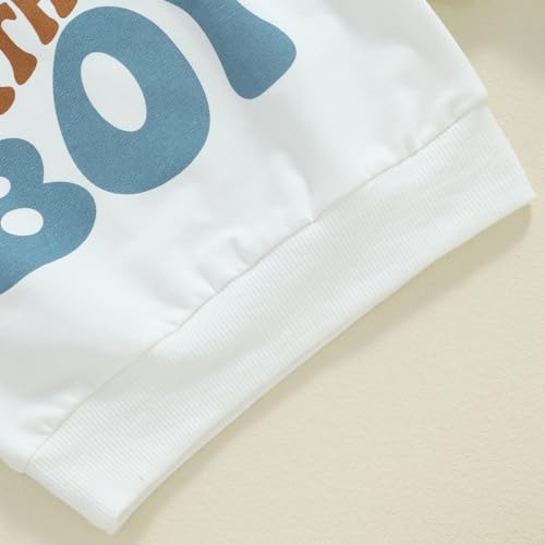 Carolilly Toddler Baby Boys Girls Birthday Jumper, Letters Printed Long Sleeve Round Neck sweatshirt Tops (6 months-4 Years)