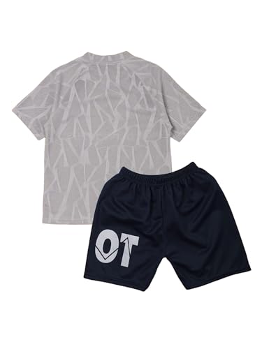 Kids Boys Tracksuits Basketball Sports Suit Football Kit Piece Quick Dry Tshirts And Shorts Sets4