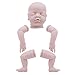 Zhjvihx Parti in Bianco della Bambola del Neonato, Kit della Bambola del Bambino rinato, Bambola Fatta a Mano di Artigianato Fai da Te da 50 cm per Giocattoli interessanti Bellissimi(50cm)