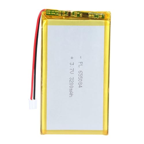 AKZYTUE 3.7V 3200mAh Lipo Battery with JST PH2.0mm Connector