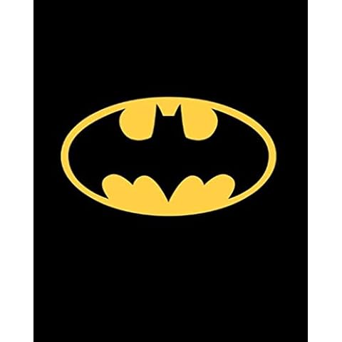 BrandMac Batman Fleece Blanket 100 x 140 cm Polyester Bat Blanket Black Yellow Cover