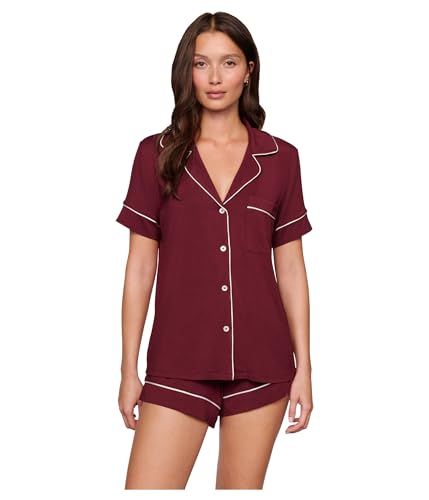 Image of Eberjey Gisele Rib Relaxed Short PJ Set