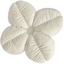 15.7" Soft Four-Leaf Clover Throw Pillow Cushion Plush Light Green Flower Throw Pillow Floor Cushion for St. Parkers Day Celebrations Decoration for Bed Couch Sofa Chair Floor White
