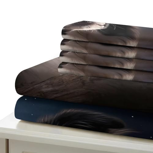Parure de lit microfibre douce avec fermeture éclair lit double chic - 7