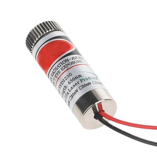 5Pcs 5Mw 650Nm Red Dot Laser Module/Laser/Laser Head 5V Industrial Grade