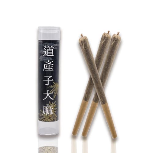 道産子大麻 CBD ジョイント 3本セット 高濃度 720mg 配合 1本あたりCBD190mg CBN50mg道産子風味 ハーブジョイント cbdハーブ THC フリー 新基準適合
