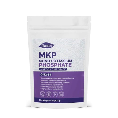 Fertilizante Monopotásico MKP 0-52-34 2 lb Bolsa