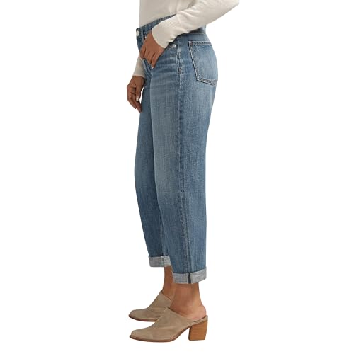 Jag Jeans Women's Lucie Mid Rise Boyfriend Jeans-Legacy2