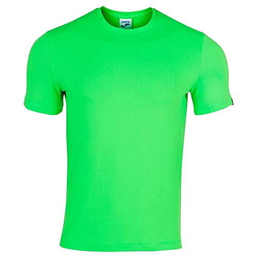 Joma Camiseta de Manga Corta Sydney Canottiera, Verde Fluo, XL Uomo