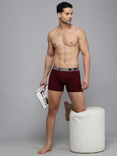 Lux Cozi Men COZI_LONGS_ICDF Mens Trunk (pack of 3)