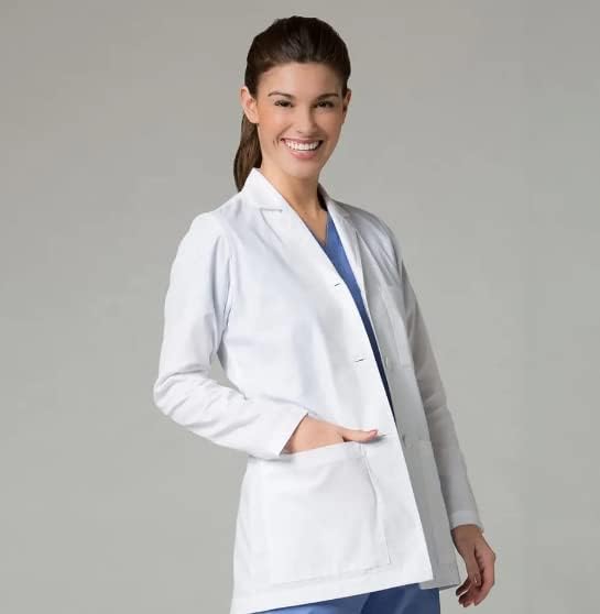GenericDK UNIFAB Lab Coat for School and Colleges Students 100 Pure Cotton Size (XXL)