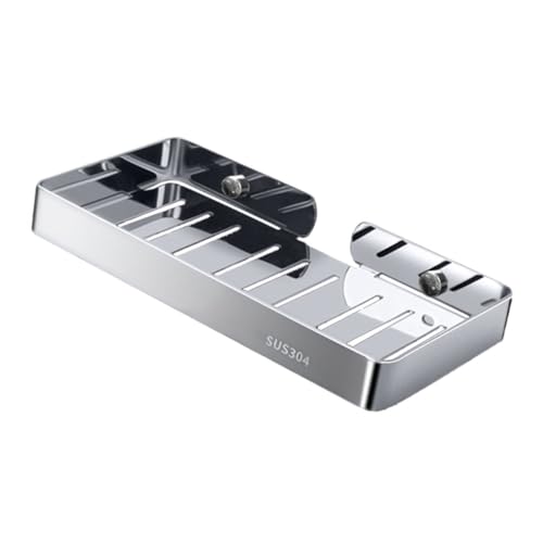 Étagère à savonnette sans perforation et solide pour une fixation murale durable et sans outils - 7