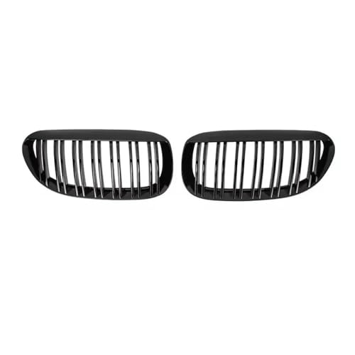 Parrillas de doble listón negro brillante para Serie 6 E63 E64 de 2004 a 2010