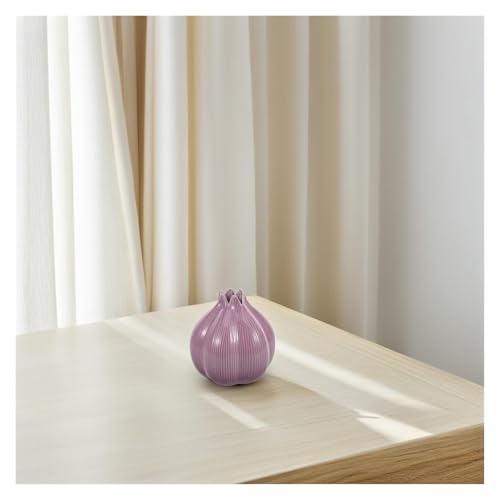 Jarrón de cebolla decorativo para centro de mesa de comedor y salón 6