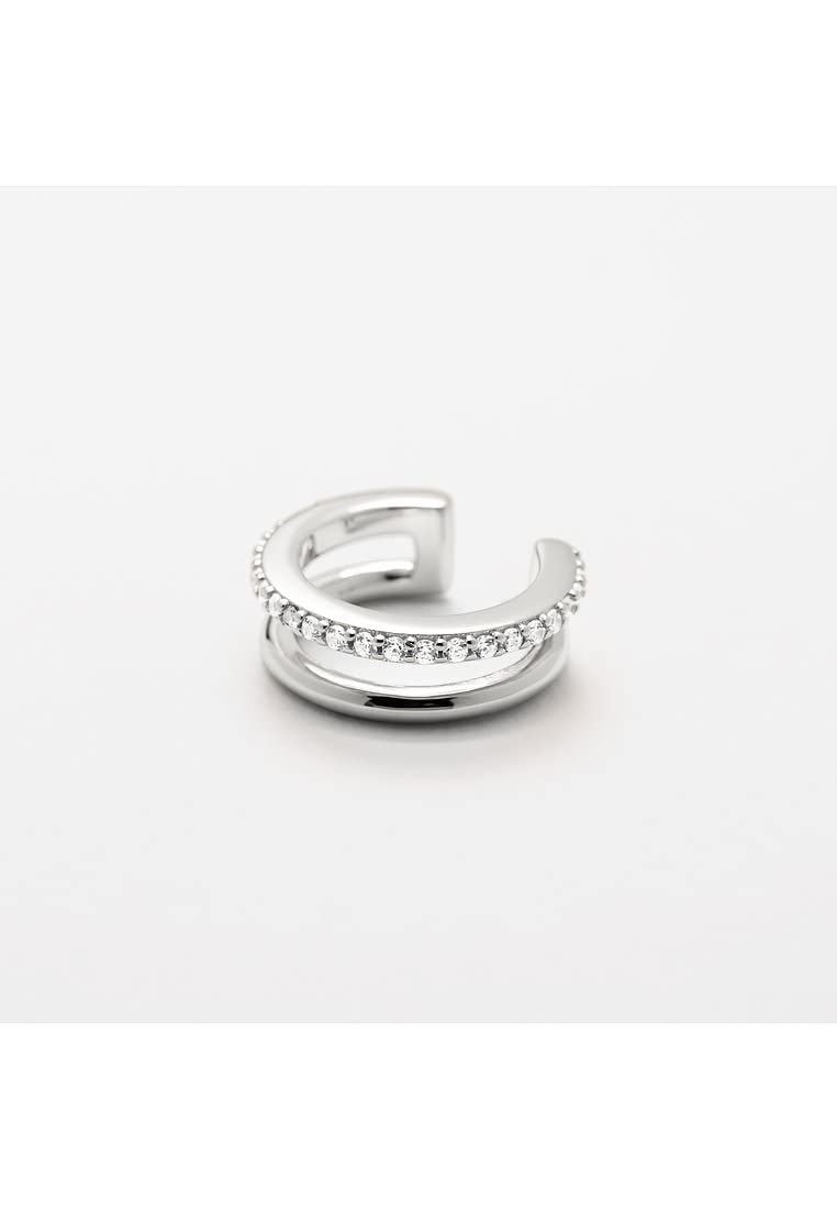 Esprit Damen Ohrringe Single Earcuff Klemme Silber S.88676203