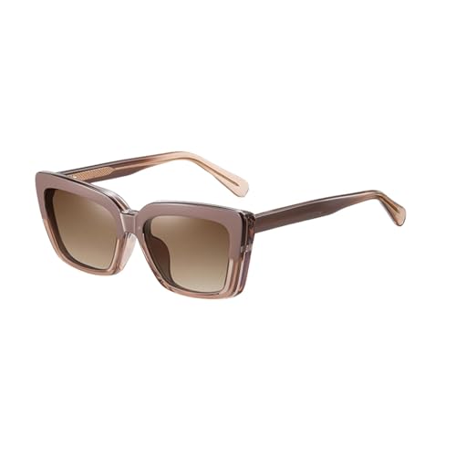 Monture lunettes de soleil œil de chat polarisées magnétiques UV400 femme