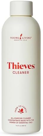 Thieves Household Cleaner | 14.4 oz | Plant-Based Multi-Surface Solution Infused with Essential Oils | Dilute for Floors, Carpets, Glass, Counters, Appliances, and General Home Cleaning Thieves Household Cleaner | 14.4 oz | Plant-Based Multi-Surface Solution Infused with Essential Oils | Dilute for Floors, Carpets, Glass, Counters, Appliances, and General Home Cleaning
