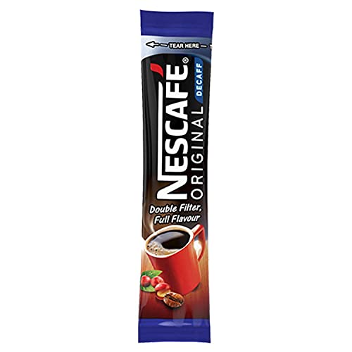 Nescafe Original Decaffeinated Double Filtered Coffee Sticks, 50 X 1.8 G, Box